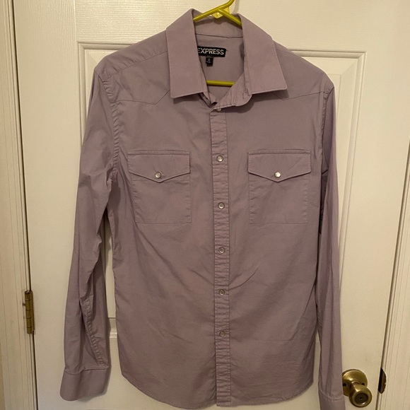 Express men’s dress button down - Picture 1 of 4